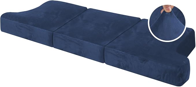 H.VERSAILTEX Stretch Velvet 3 Piece T Cushion Sofa Slipcovers Individually Sofa - Image 9