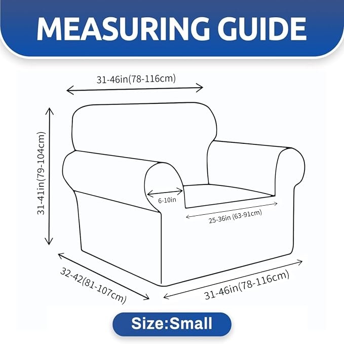 YEMYHOM Couch Cover Latest Jacquard Design High Stretch Sofa Chair Covers - Image 6