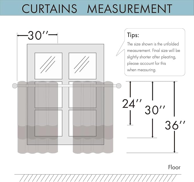 Leeva Linen Textured Print Tier Curtains - Image 8