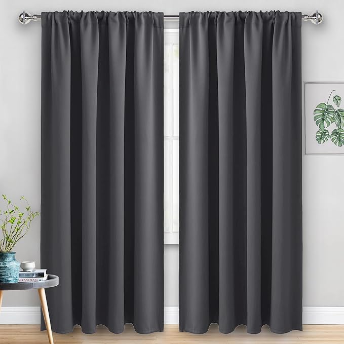 JIUZHEN Blackout Curtains for Bedroom - Image 7