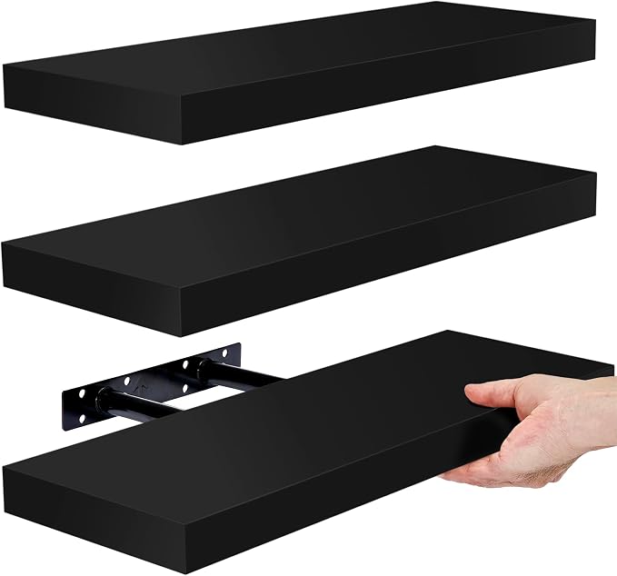 Sorbus Floating Shelves for Wall – 16 Inch Floating Shelf for Kitchen, Living - Image 9