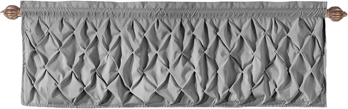 VCNY Home Pintuck Valance Curtain - Image 4