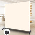 Room Divider Single Panel Privacy Screen W/Wheels, Upgrade Fabric Wall Divider by HOMSCREENER