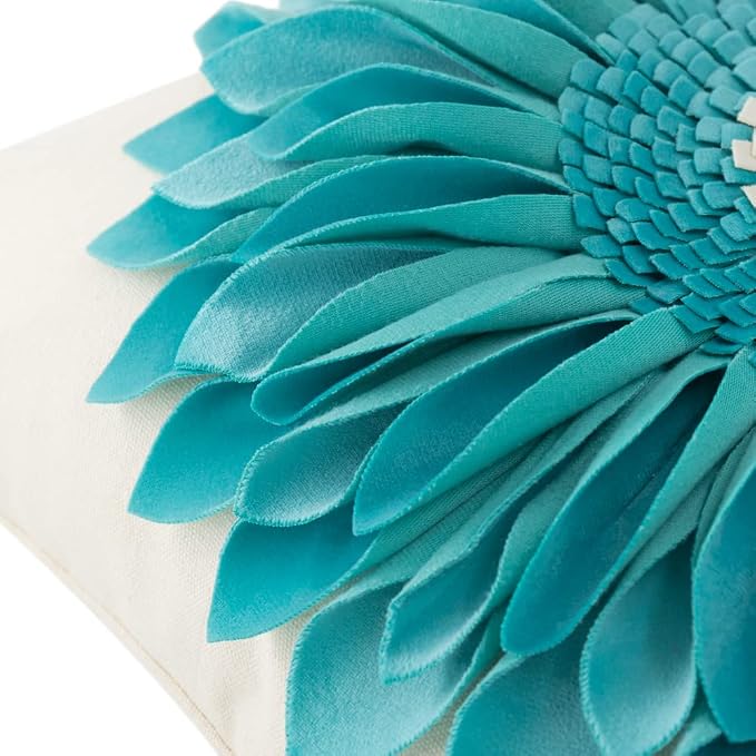 OiseauVoler 3D Sunflower Throw Pillow Cover Decorative Handmade Pillowcases - Image 4