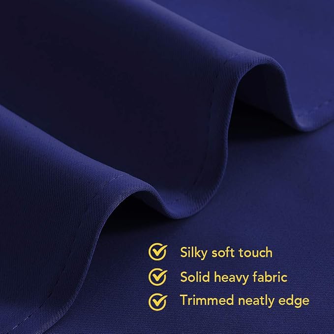 NICETOWN Living Room Blackout Curtain Panels, Window Treatment Energy Saving - Image 4