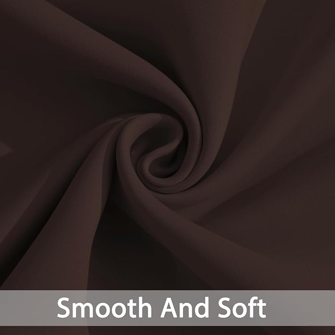 Yakamok Premium Room Darkening Thermal Insulated Curtains - Image 4