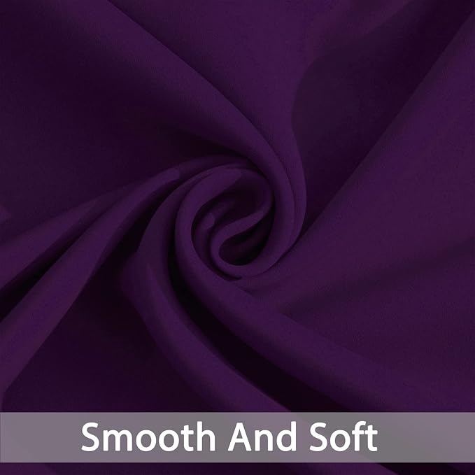 Yakamok Blackout Curtains Room Darkening Thermal Insulated Grommet Top Solid - Image 5
