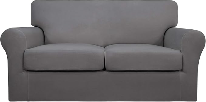 Easy-Going 3 Pieces Stretch Soft Couch Cover by Easy-Going