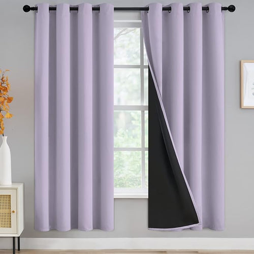 100% Blackout Window Curtain Panels by Yakamok