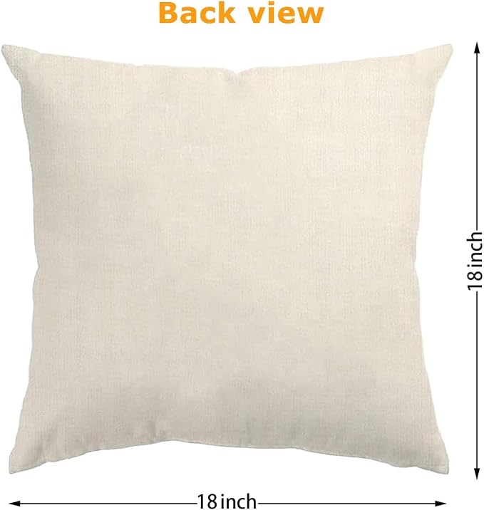 Fall Decorations for Home, Fall Pillow Covers 18x18 Set of 4, Thanksgiving - Image 5