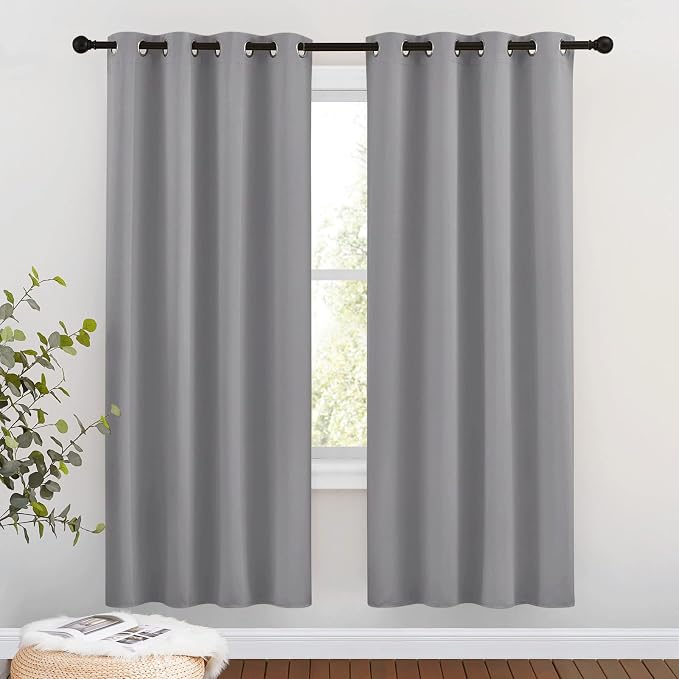 NICETOWN Blackout Window Curtains & Drapes 72" Long by NICETOWN