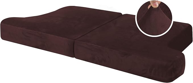 H.VERSAILTEX Stretch Velvet 2 Piece T Cushion Sofa Slipcovers - Image 9