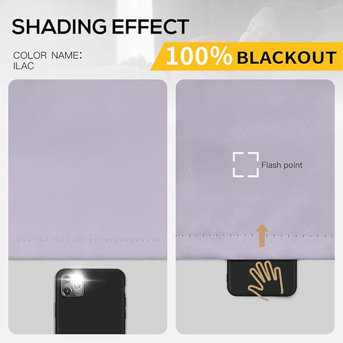 100% Blackout Window Curtain Panels - Image 2