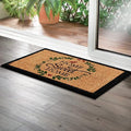 LuxUrux Welcome Mats Outdoor Coco Coir Doormat, by LuxUrux