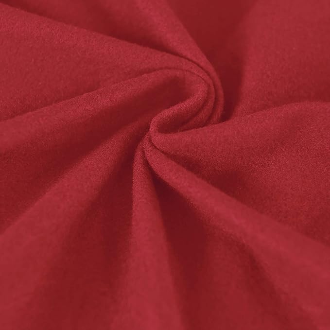 Easy-Going Oversized 3 Pieces Stretch Fleece Soft Loveseat Couch Cover - Image 5