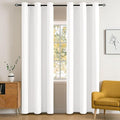 MIULEE Room Darkening Curtains Thermal Insulated Drapes Solid Window Treatment by MIULEE