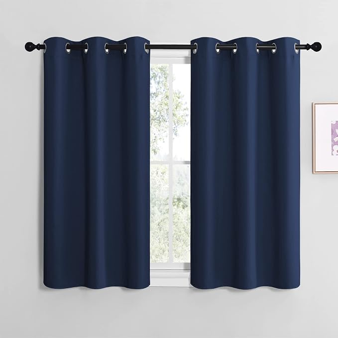 NICETOWN Blackout Draperies Curtains, All Season Thermal Insulated Solid by NICETOWN