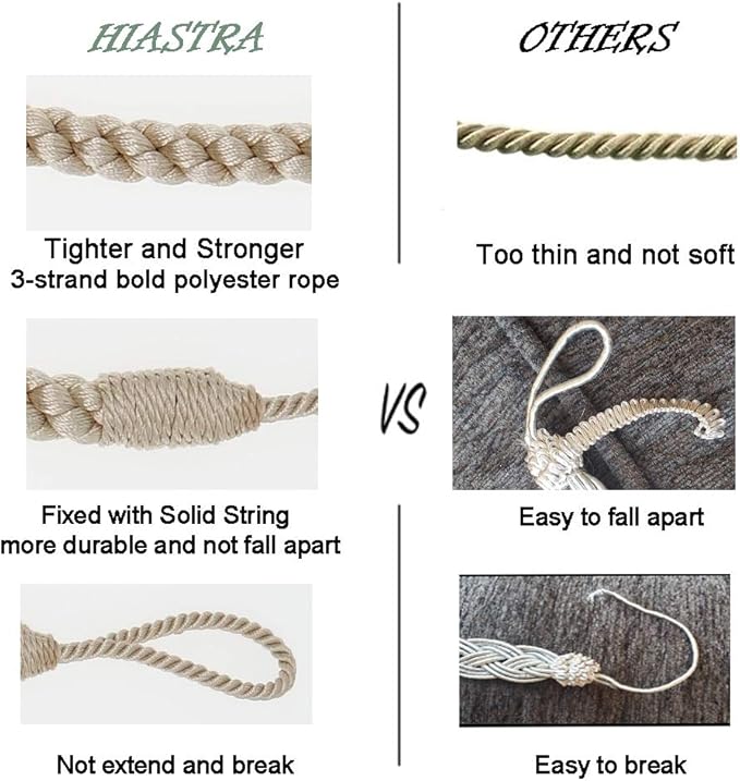 Curtain Tiebacks Ropes - Image 4
