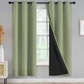 100% Blackout Curtains for Living Room, Thermal Insulated Blackout Curtains 84 by Yakamok