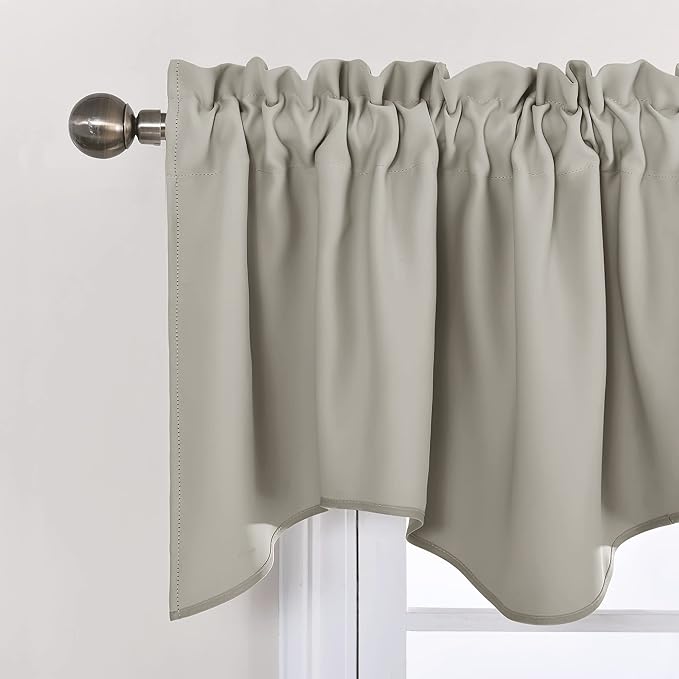 NICETOWN 18 Inch Length Short Curtain Valances Privacy - Image 3