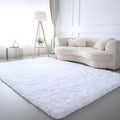 White Rug 8x10 for Living Room by CAIYUECS