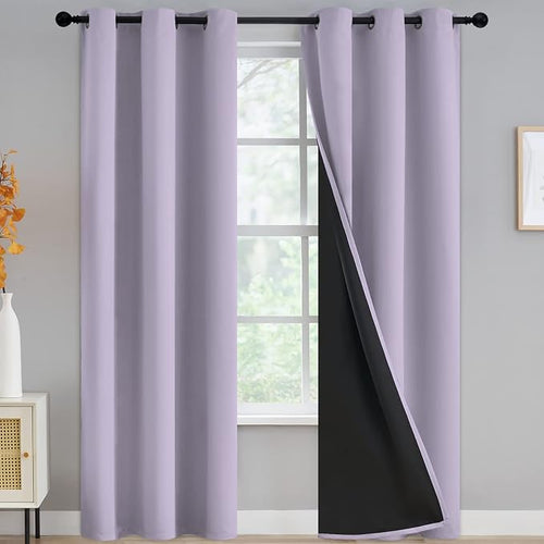 100% Blackout Window Curtain Panels by Yakamok