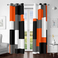 Tyrot Orange 100% Blackout Curtains by TyrotHomeDecor