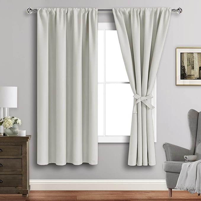 JIUZHEN Blackout Curtains for Bedroom by JIUZHEN
