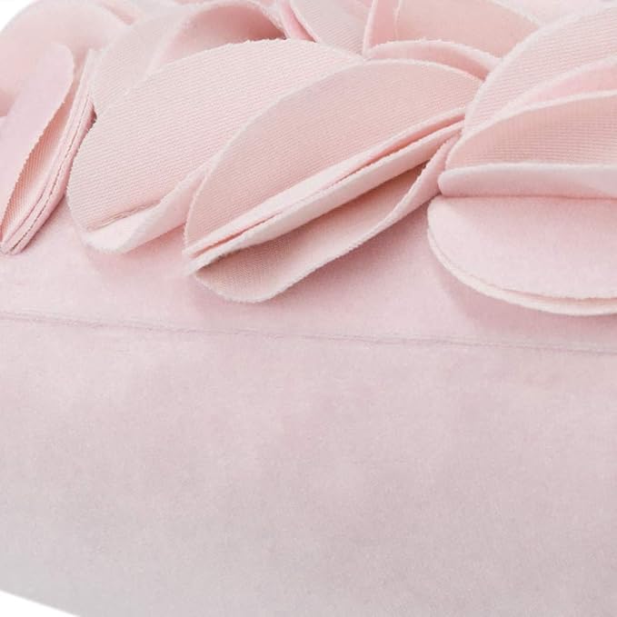 KINGROSE 3D Flower Throw Pillow Case Decorative Pillow Case Handmade Cushion - Image 3