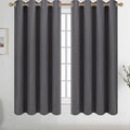 Diraysid Grey Grommet Blackout Curtains by Diraysid%2C+refresh+your+life