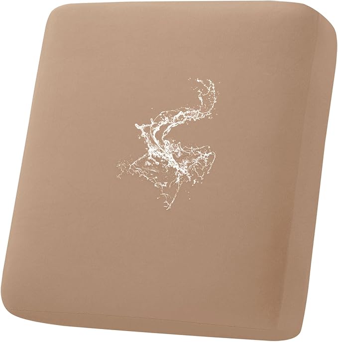 hyha Waterproof Couch Cushion Covers, Stretch Sofa Couch Seat Slipcover by hyha