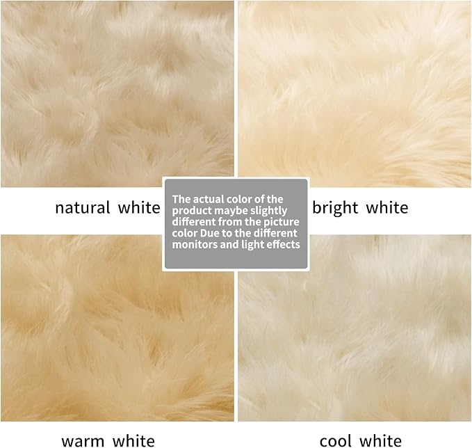 Faux Fur Rug for Bedroom, Fluffy Runner Rugs Soft Sheepskin Rug Sofa Couch Seat - Image 7