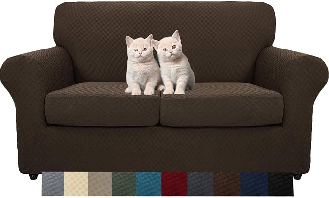 MAXIJIN 3 Piece Jacquard Couch Covers by MAXIJIN