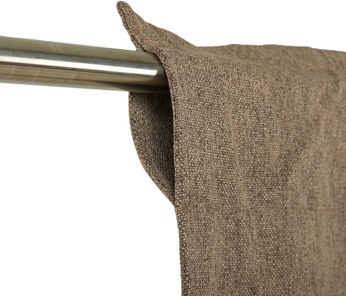 Jola's House 2 Pack Burlap Window Curtain Valances Farmhouse Style Window - Image 5