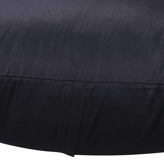 Thmyo 4-Pack 100% Cotton Comfortable Solid Decorative Throw Pillow Case Square - Image 9