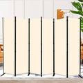 Room Divider and Folding Privacy Screens 6 Panel 132'' Wide Room Partitions by HOMSCREENER