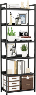 NUMENN Bookshelf, 6 Tier Bookshelves, Home Office Bookcase Shelf Storage by NUMENN