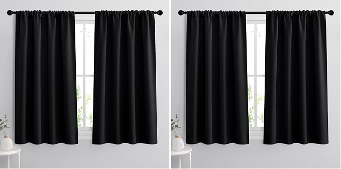 RYB HOME Bedroom Blackout Curtains by RYBHOME