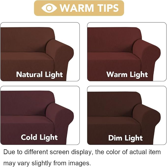 H.VERSAILTEX Stretch Couch Covers - Image 3