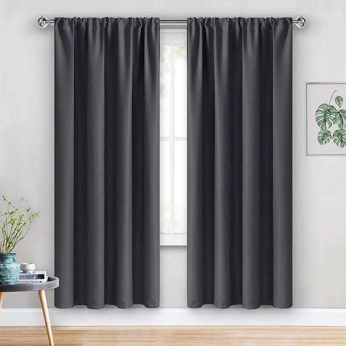 JIUZHEN Blackout Curtains for Bedroom - Image 2