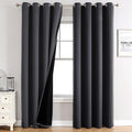 ChrisDowa 100% Blackout Curtains 90 inch Long by ChrisDowa