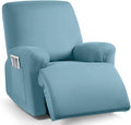TAOCOCO Stretch Recliner Chair Covers 3-Pieces Solid Furniture Covers Recliner by TAOCOCO