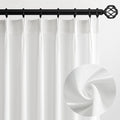 Topfinel Pinch Pleated Curtains 100 Inches Long 2 Panels Set, 40x100 inch Length by Topfinel