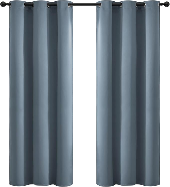 Yakamok 72 Inch Length Blackout Curtains by Yakamok