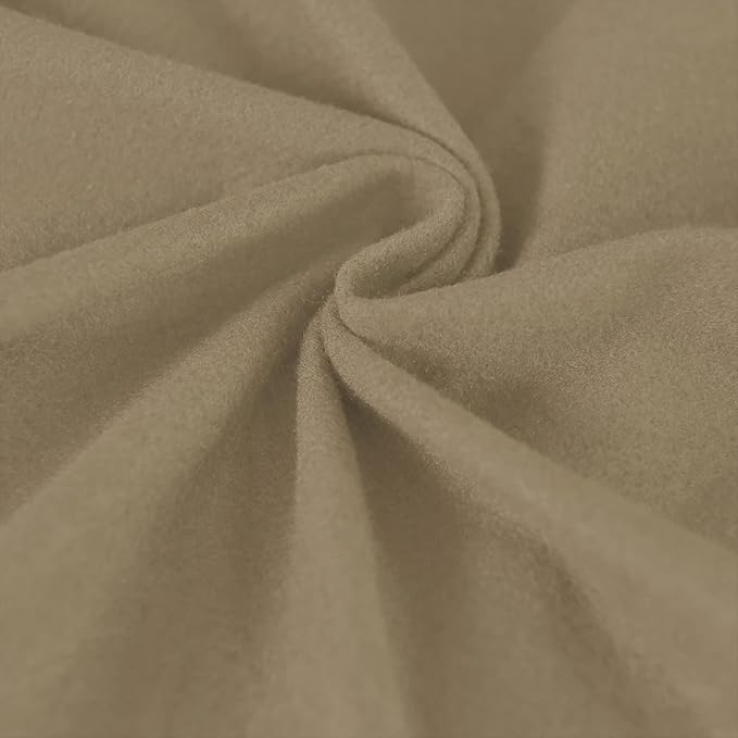 Easy-Going 2 Pieces Microfiber Stretch Chair Slipcover – Spandex Soft Fitted - Image 7