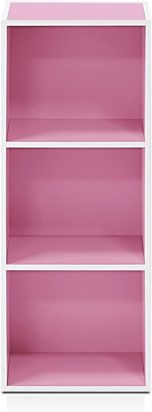 Furinno LUDER Book Shelf, 3-Cube Bookshelf, Bookcase - Image 7