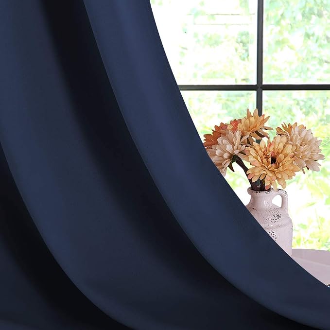 NICETOWN Blackout Draperies Curtains, All Season Thermal Insulated Solid - Image 5