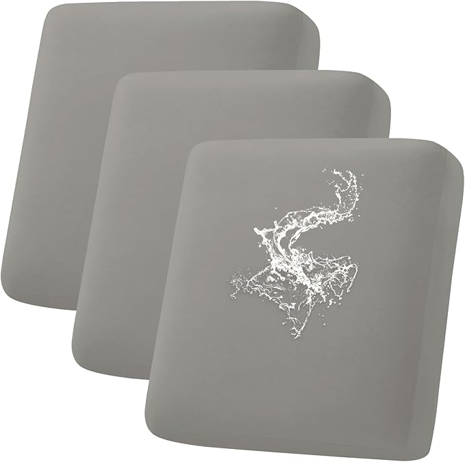 hyha Waterproof Couch Cushion Covers, Stretch Sofa Couch Seat Slipcover by hyha