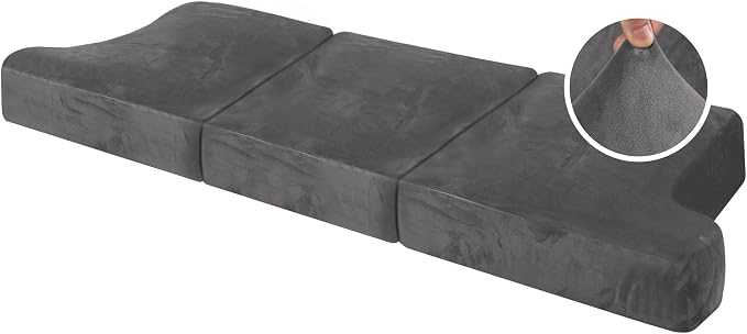 H.VERSAILTEX Stretch Velvet 3 Piece T Cushion Sofa Slipcovers Individually - Image 9