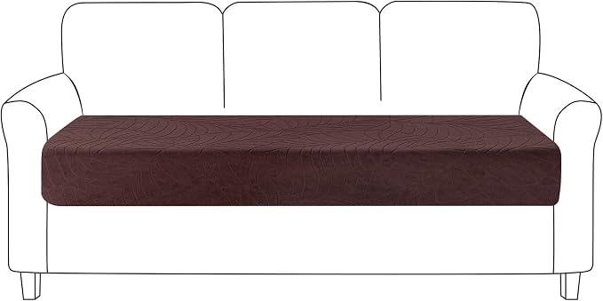 SearchI Stretch Jacquard Sofa Couch Cushion Covers Replacement Reversible - Image 8